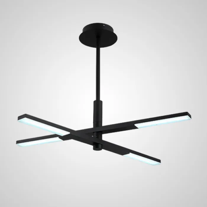 Подвесная люстра ORTON D72 Black от ImperiumLoft