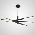 Подвесная люстра ORTON D88 Black от ImperiumLoft