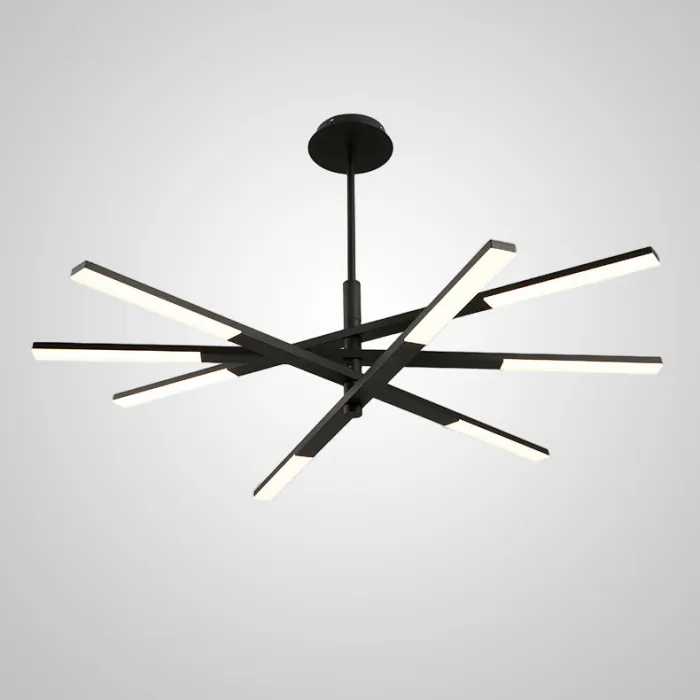Подвесная люстра ORTON D96 Black от ImperiumLoft