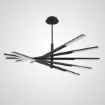 Подвесная люстра ORTON D120 Black от ImperiumLoft