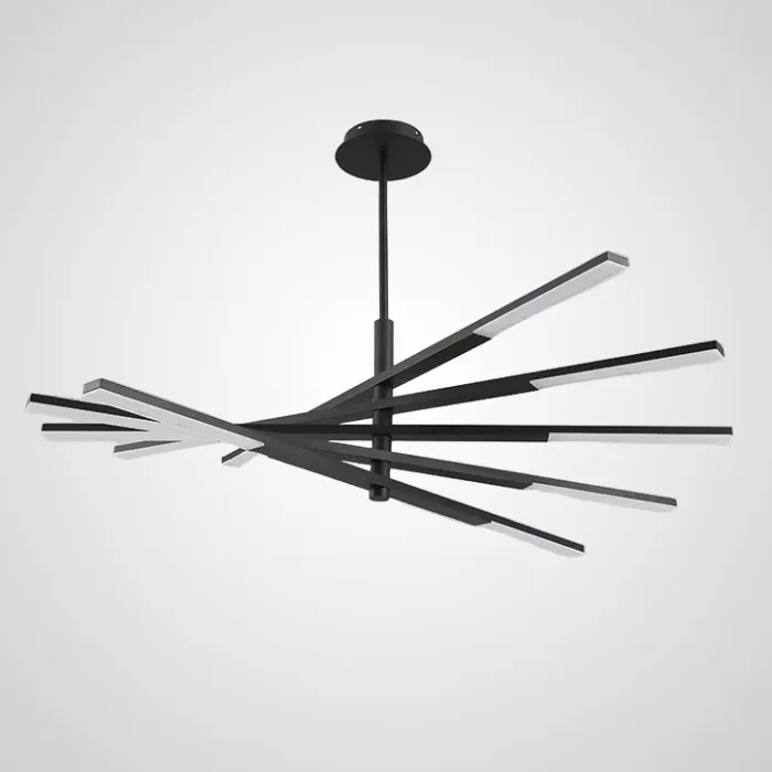Подвесная люстра ORTON D120 Black от ImperiumLoft