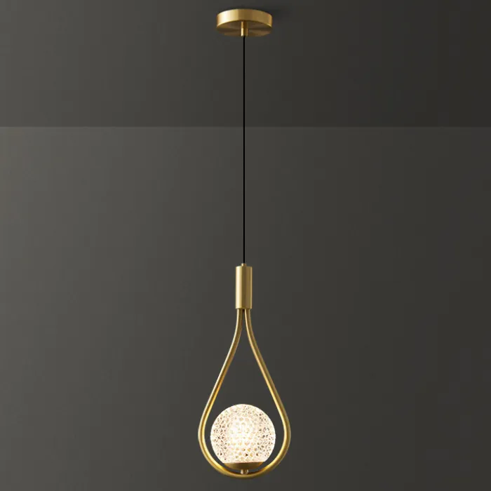 Подвесной светильник HOOP DROP LUX от ImperiumLoft
