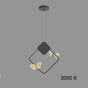 Подвесной светильник BABETTA GEOMETRY A Black 3000К от ImperiumLoft