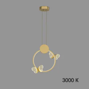 Подвесной светильник BABETTA GEOMETRY B Brass 3000К
