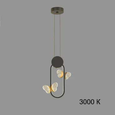 Подвесной светильник BABETTA GEOMETRY C Black 3000К от ImperiumLoft