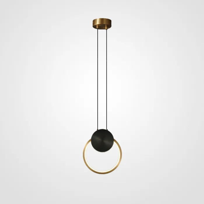 Подвесной светильник WOLKE D40 Brass от ImperiumLoft