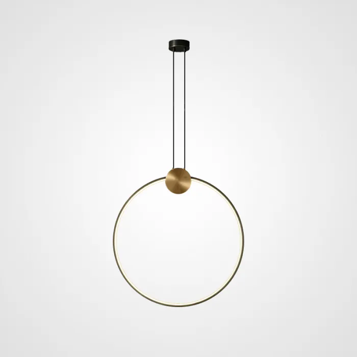 Подвесной светильник WOLKE D40 Brass от ImperiumLoft