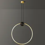 Подвесной светильник WOLKE D40 Brass от ImperiumLoft