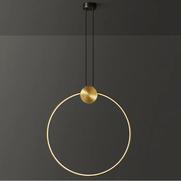 Подвесной светильник WOLKE D40 Brass от ImperiumLoft