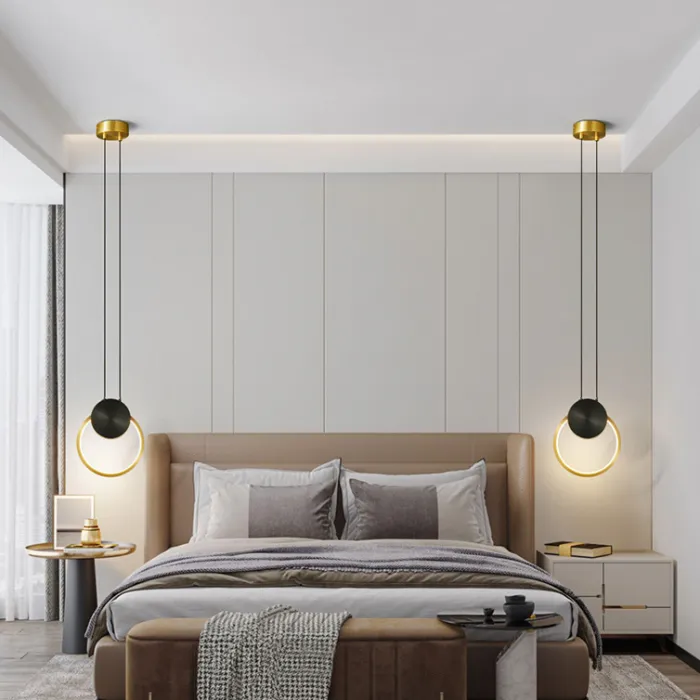 Подвесной светильник WOLKE D40 Brass от ImperiumLoft