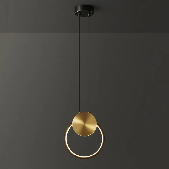 Подвесной светильник WOLKE D40 Brass от ImperiumLoft