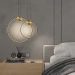 Подвесной светильник WOLKE D40 Brass от ImperiumLoft
