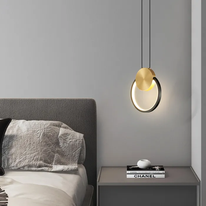 Подвесной светильник WOLKE D40 Brass от ImperiumLoft