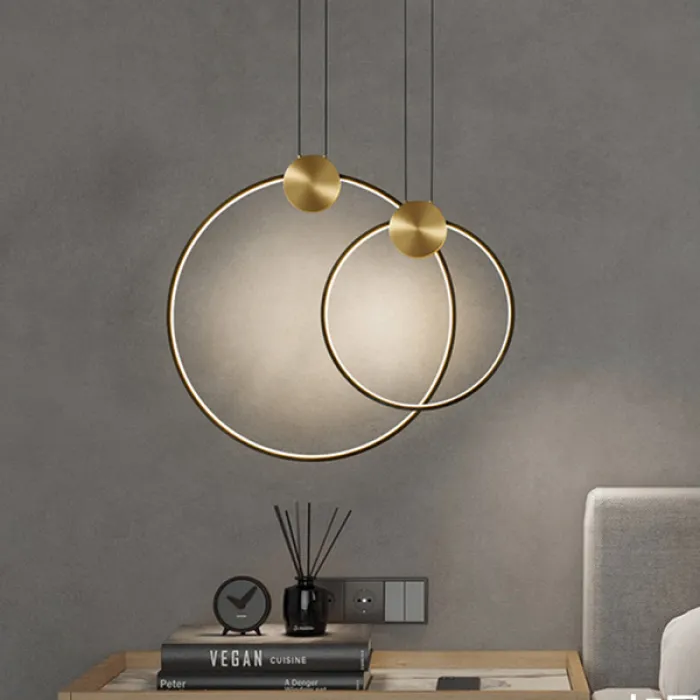 Подвесной светильник WOLKE D40 Brass от ImperiumLoft