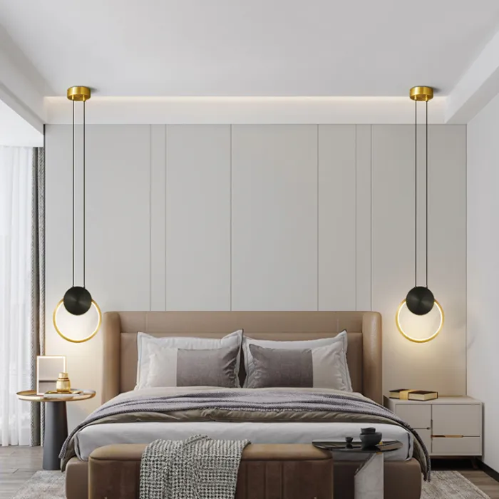 Подвесной светильник WOLKE D40 Brass от ImperiumLoft