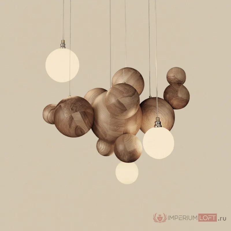 Подвесной светильник HELSING Dark brown от ImperiumLoft