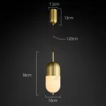 Подвесной светильник SILIA D13 от ImperiumLoft