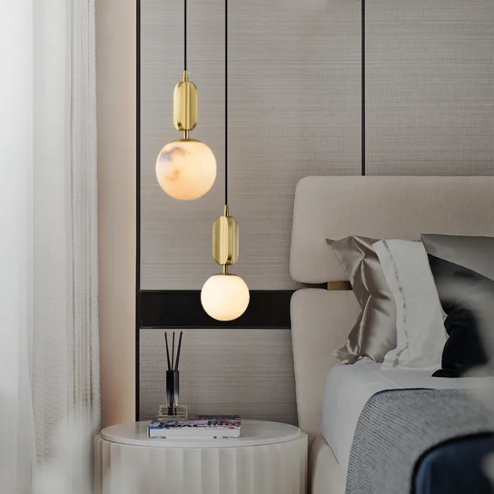 Подвесной светильник VIAL B H17 Brass от ImperiumLoft