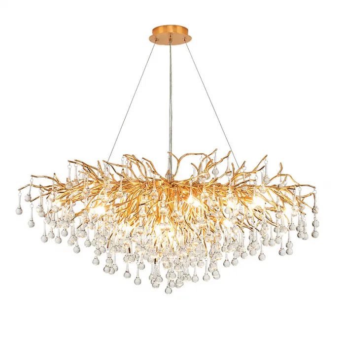 Люстра Droplet Chandelier oval L120 от ImperiumLoft