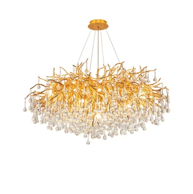 Подвесная люстра Droplet Chandelier circle D80