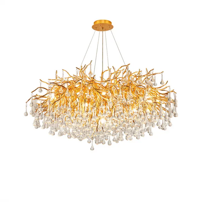 Люстра Droplet Chandelier circle D80 от ImperiumLoft