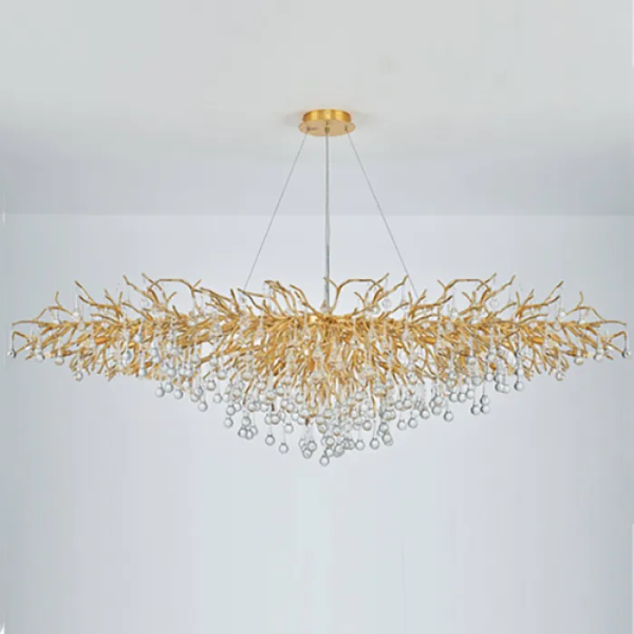 Люстра Droplet Chandelier circle D80 от ImperiumLoft