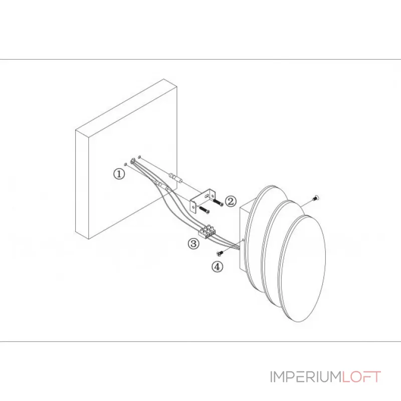 Светодиодное бра WattMe Elips от ImperiumLoft Светодиодное бра WattMe Elips от ImperiumLoft