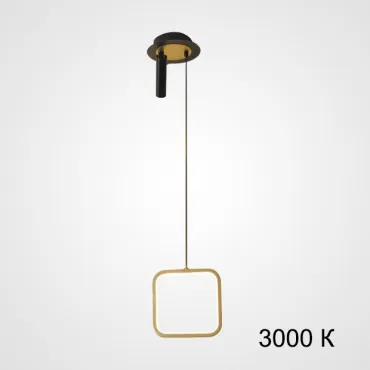 Подвесной светильник STRING B Black 3000К