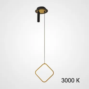 Подвесной светильник STRING C Black 3000К