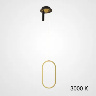 Подвесной светильник STRING D Black 3000К от ImperiumLoft