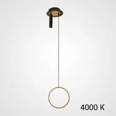 Подвесной светильник STRING A Black 4000К