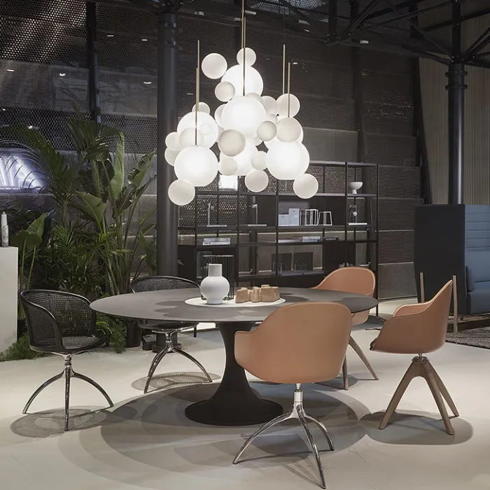 Подвесной светильник BUBBLE B MILK G от ImperiumLoft