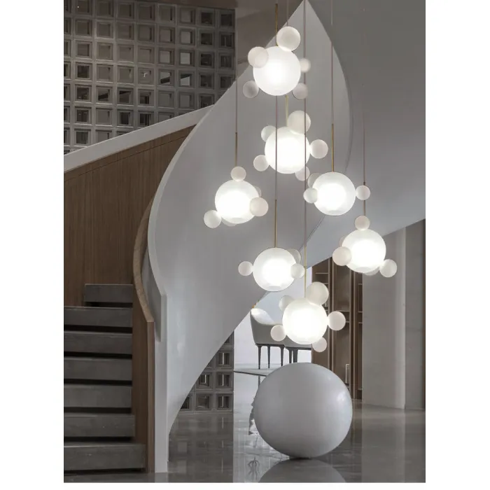 Подвесной светильник BUBBLE B MILK G от ImperiumLoft