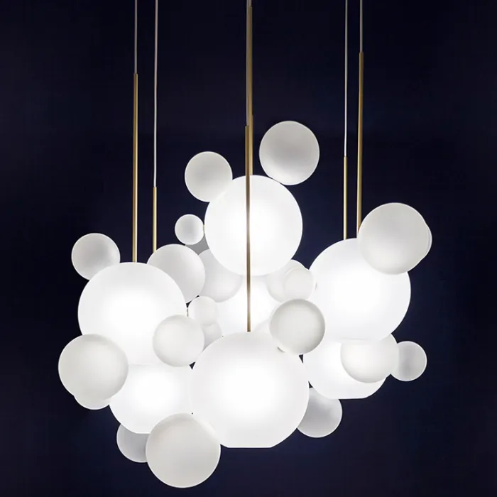 Подвесной светильник BUBBLE B MILK G от ImperiumLoft