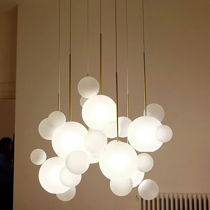 Подвесной светильник BUBBLE B MILK G от ImperiumLoft