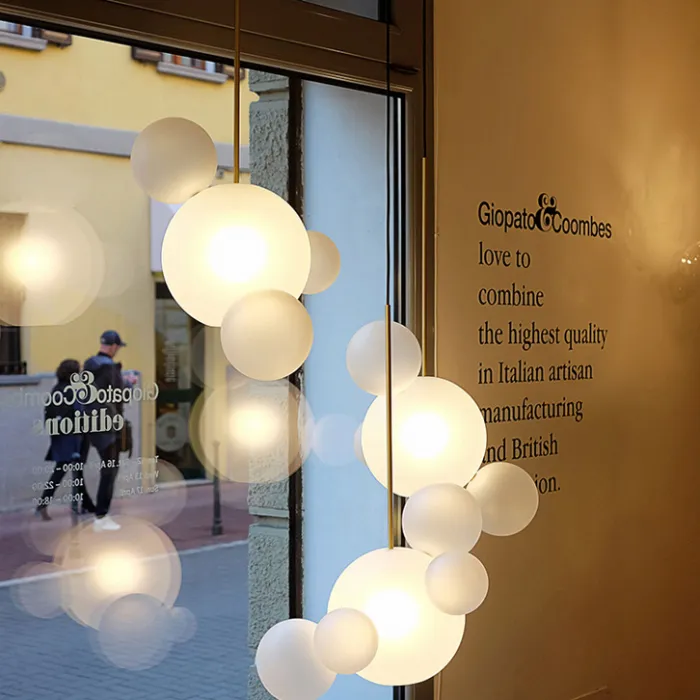 Подвесной светильник BUBBLE B MILK G от ImperiumLoft