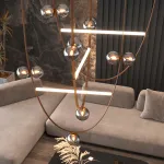 Подвесной светильник FABIUS H200 Brown от ImperiumLoft