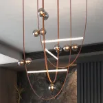 Подвесной светильник FABIUS H200 Brown от ImperiumLoft