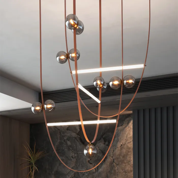 Подвесной светильник FABIUS H200 Brown от ImperiumLoft