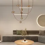Подвесной светильник FABIUS H200 Brown от ImperiumLoft