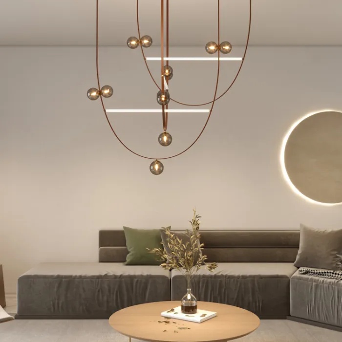 Подвесной светильник FABIUS H200 Brown от ImperiumLoft