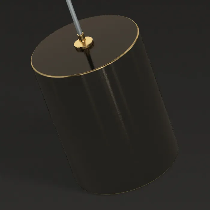 Подвесной светильник CARIA H40 Black от ImperiumLoft