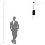 Подвесной светильник HEIMO Black от ImperiumLoft