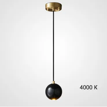 Подвесной светильник BONN Black 4000К