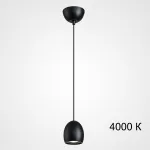 Подвесной светильник DIEGO A Black 4000К