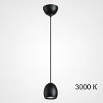Подвесной светильник DIEGO A Black 4000К