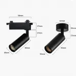 Потолочный светильник с изменениямым углом света Zoom Bell A White 3000К от ImperiumLoft Потолочный светильник с изменениямым углом света Zoom Bell A White 3000К от ImperiumLoft