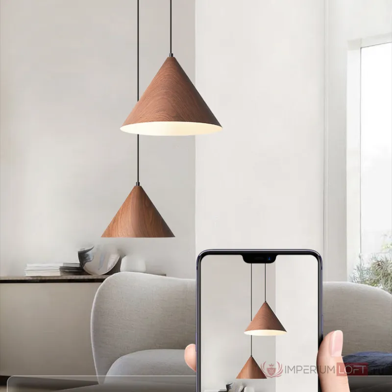 Подвесной светильник NOOMI D32 Dark brown от ImperiumLoft