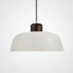Подвесной светильник WILLES D38 White Dark Brown