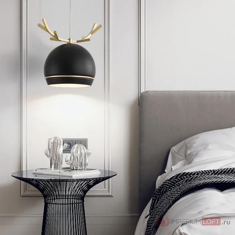Подвесной светильник WENDY Black 4000К от ImperiumLoft